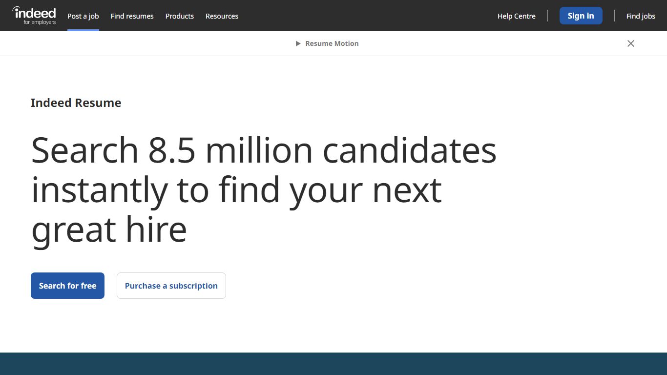 Indeed Resume | Resume search for employers